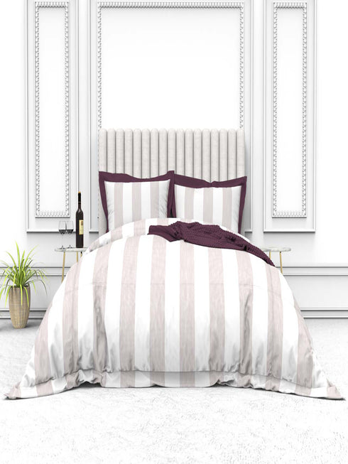 Tuscan Summer 100% Cotton King Size Bedsheet with 2 Pillow Covers -1